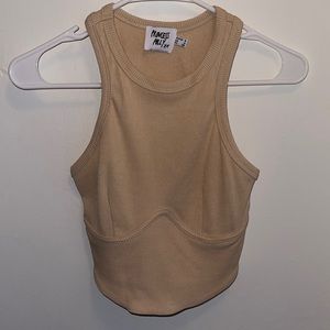 beige tank